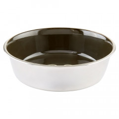 Le Chameau Large Dog Bowl Green