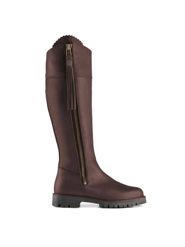 Fairfax And Favor Womens Explorer Boot Mahogany