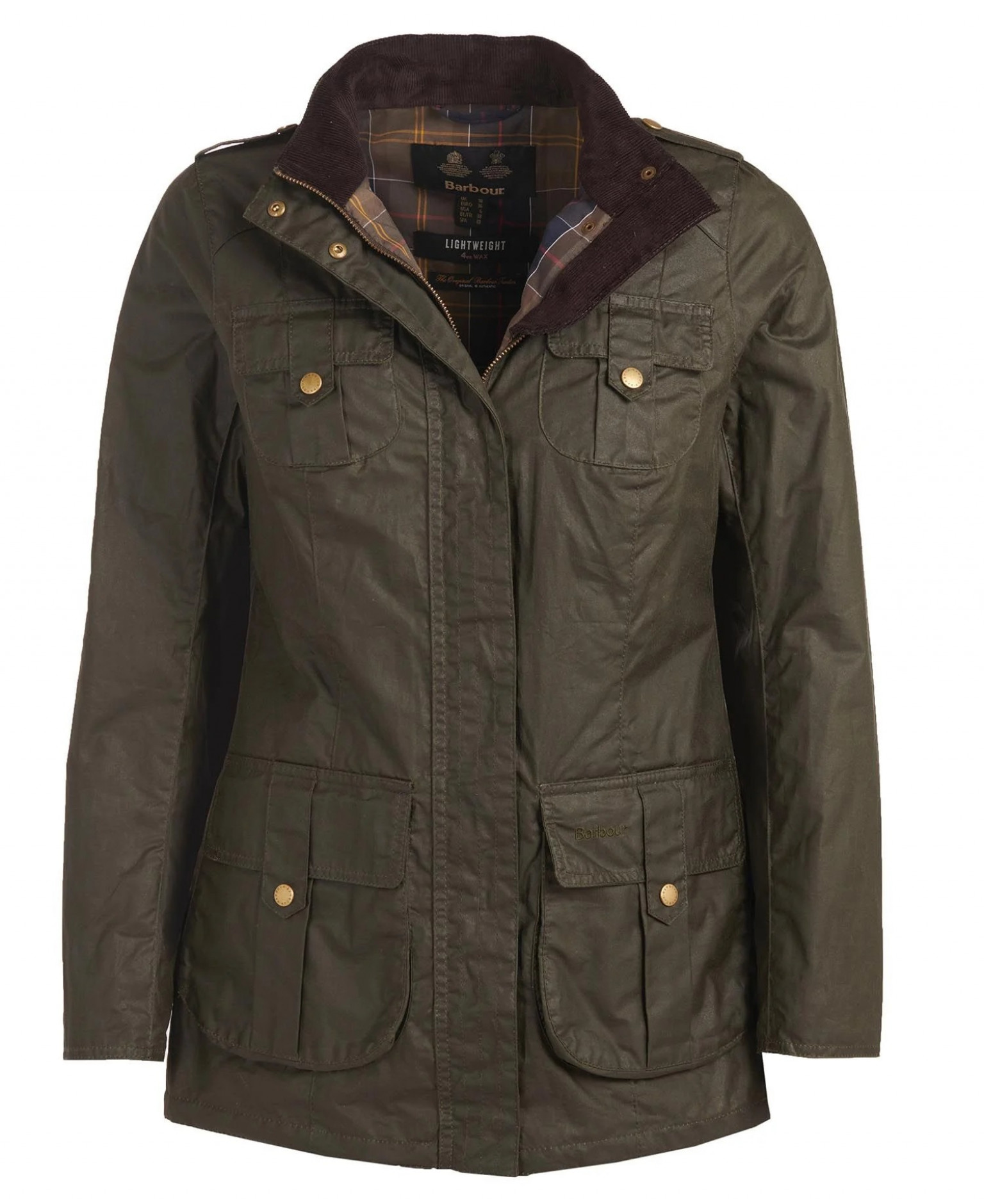 Barbour Defence Lightweight Wax Olive