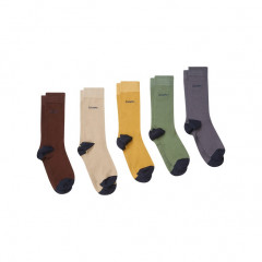 Schoffel Bamboo Sock 5 Pack Mustard