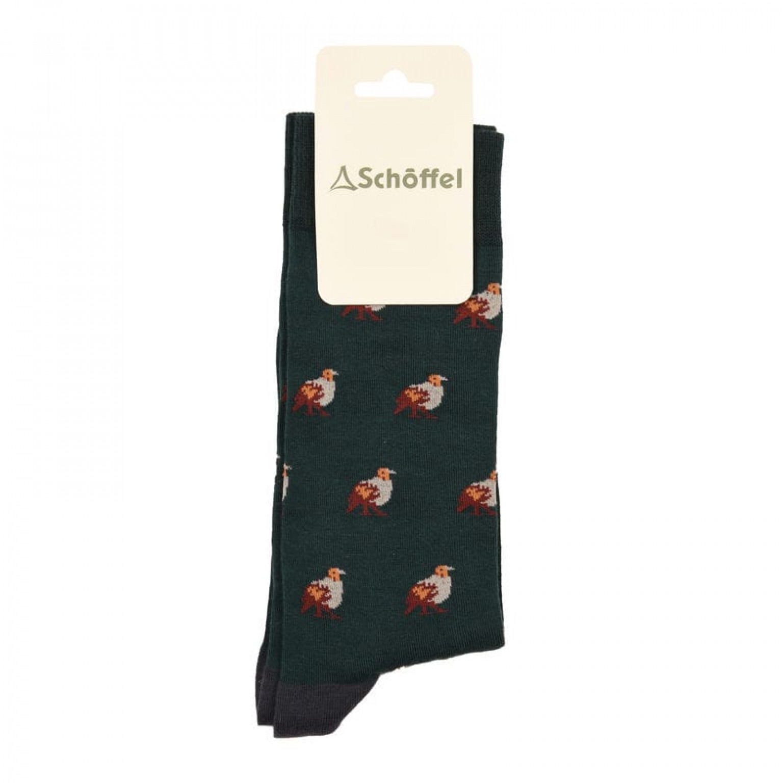 Schoffel Mens Single Cotton Socks Teal