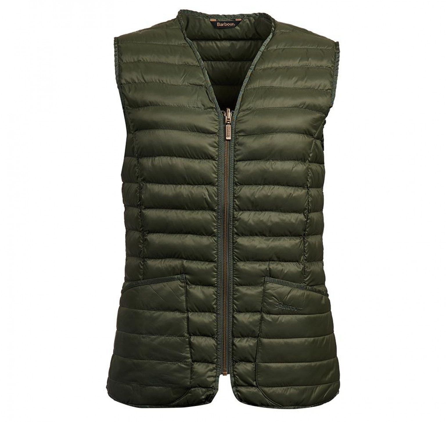 Barbour Baffle Betty Liner Olive