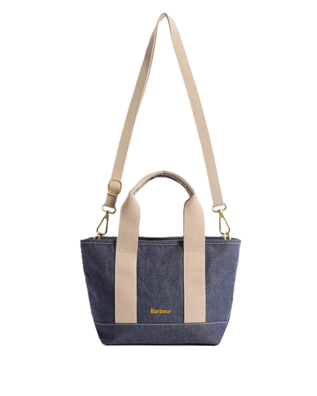 Barbour Mya Denim Mini Tote Bag Indigo