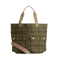 Barbour Transport Carryall Tote Dusky Green
