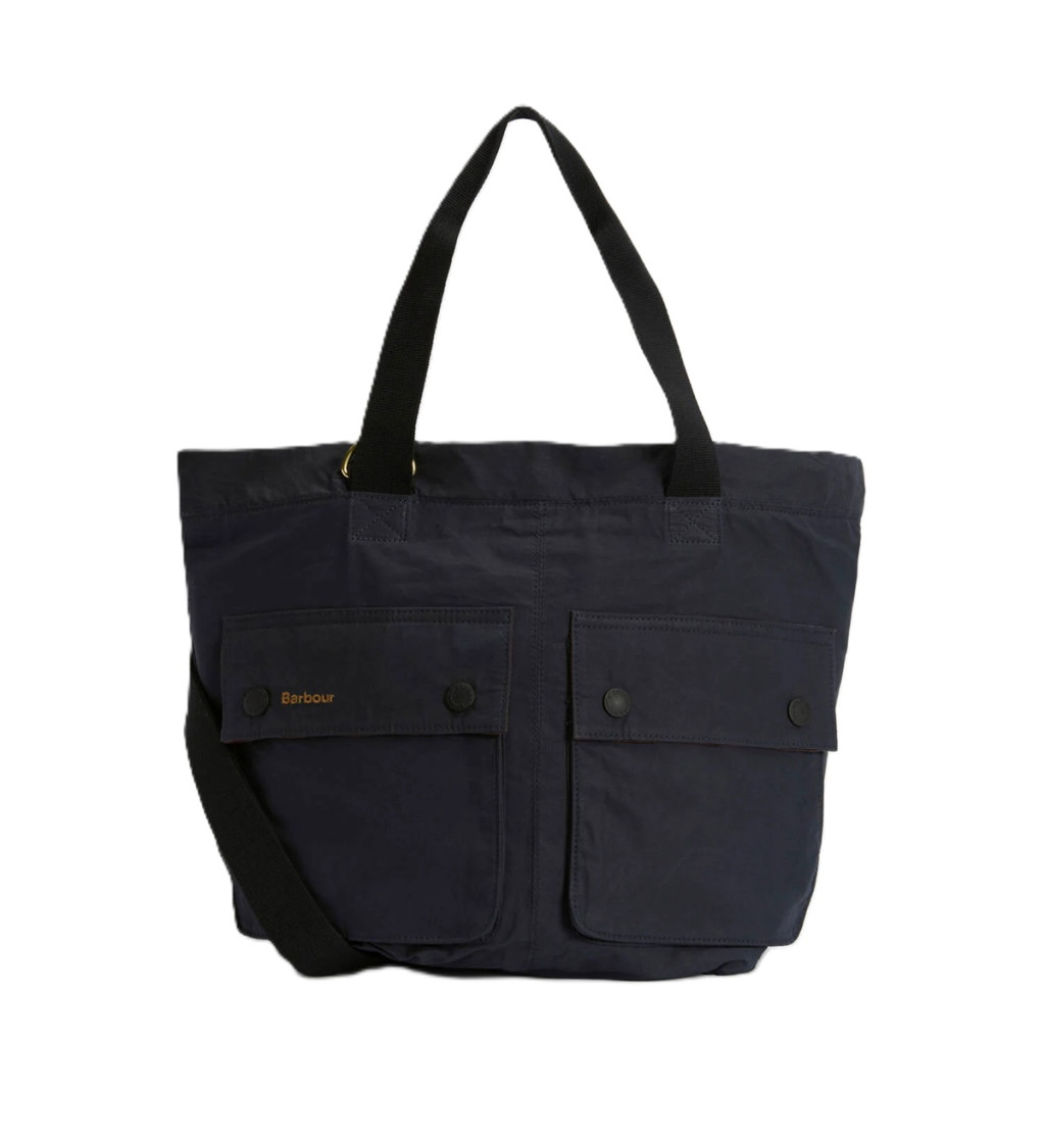 Barbour Transport Carryall Tote Navy
