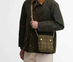 Barbour Transport Crossbody Bag Dusky Green