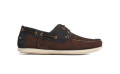 Barbour Wake Deck Shoe Navy/Brown