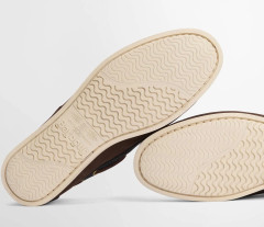 Barbour Wake Deck Shoe Navy/Brown