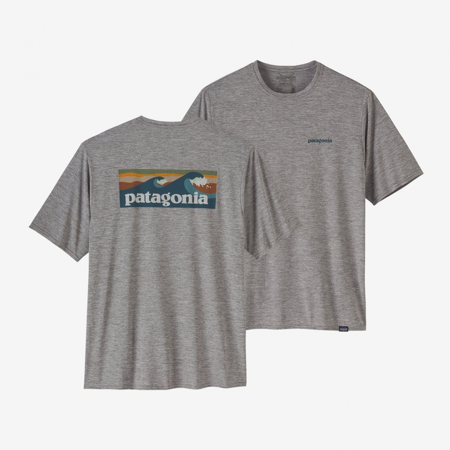 Patagonia Boardshort Logo T Grey