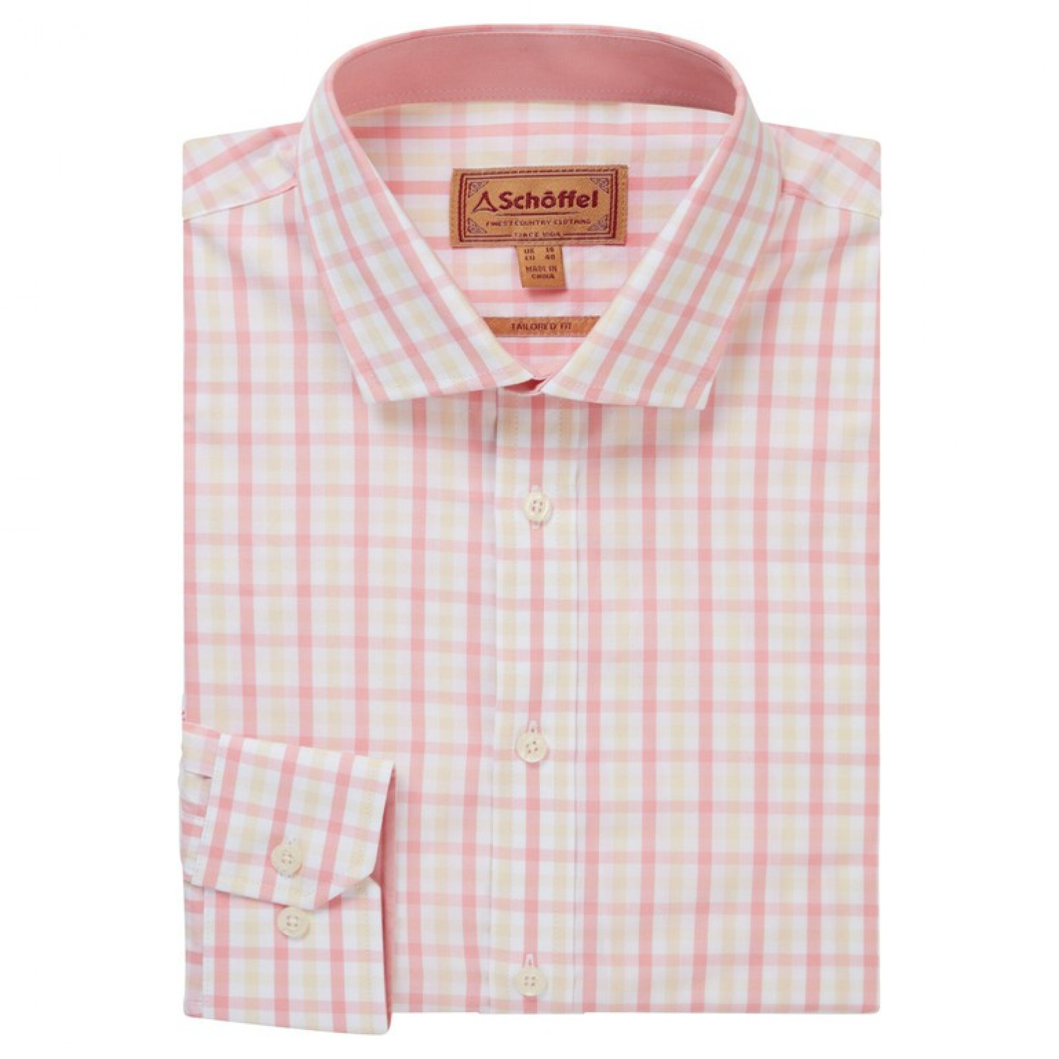 Schoffel Hebden Tailored Shirt Flamingo