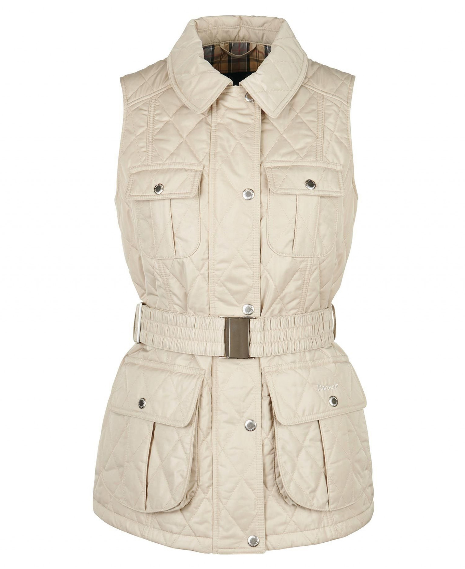 Barbour Belted Defence Gilet Sand