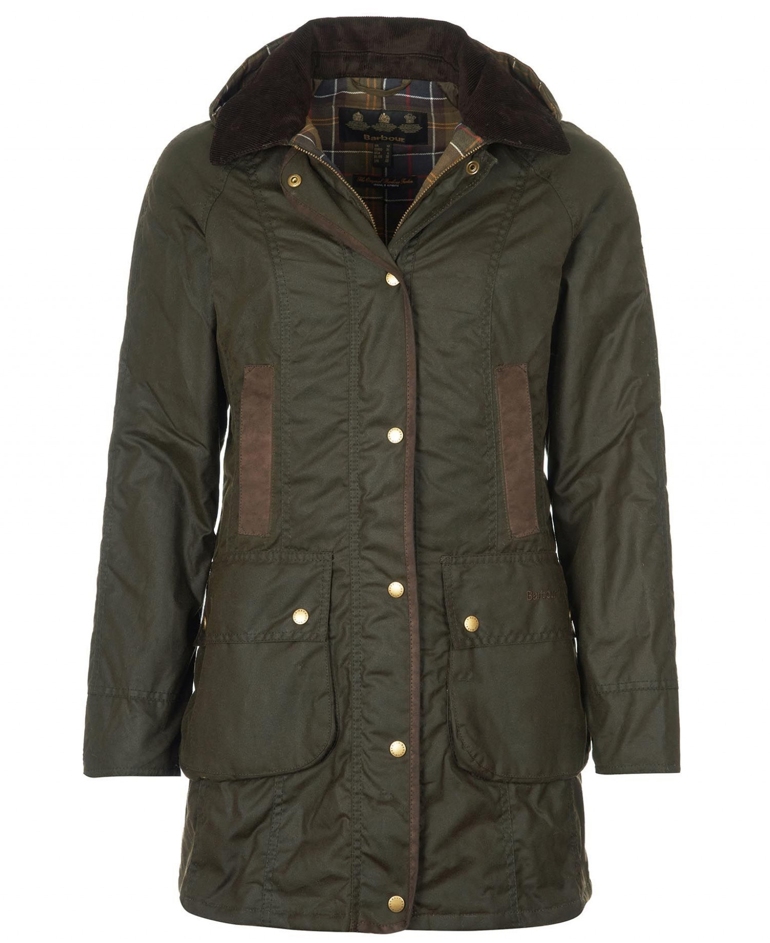 Barbour Bower Wax Jacket Olive | Jacks 1952