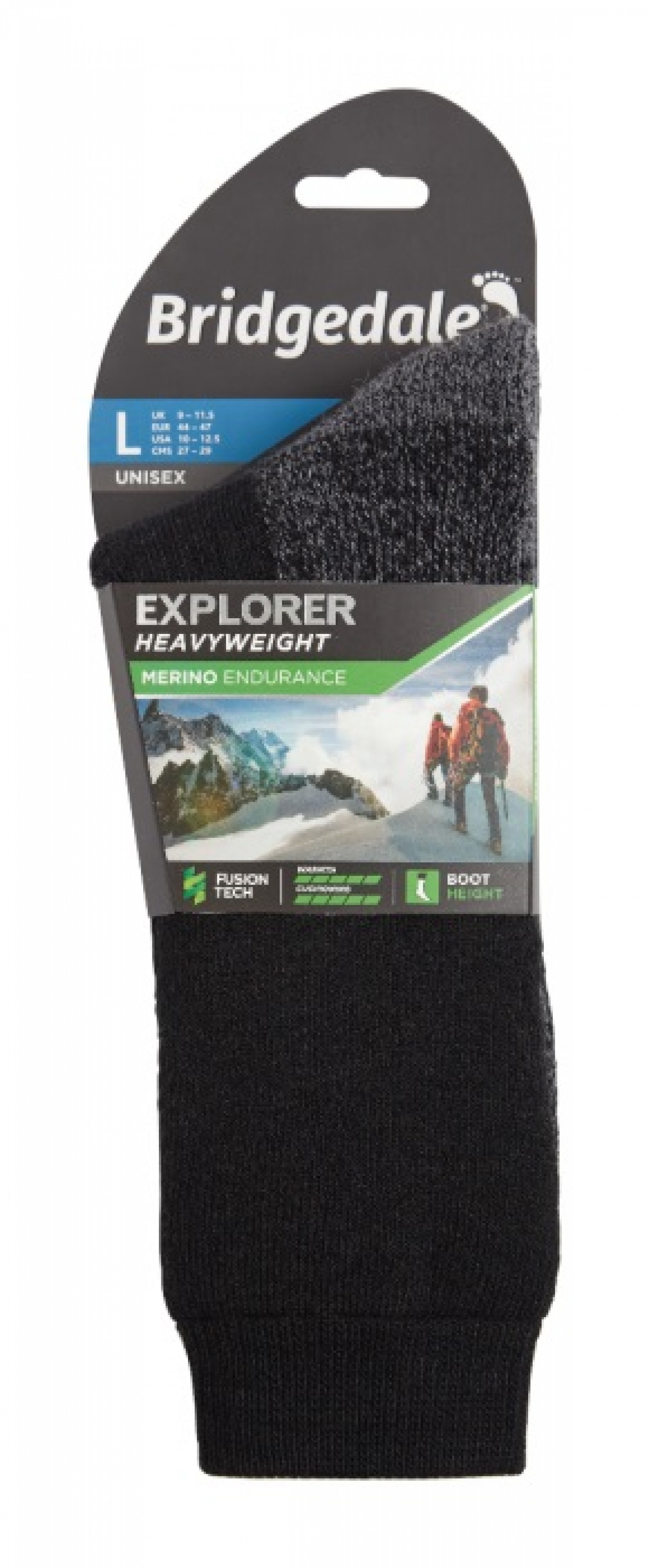 Bridgedale Explorer Hw Endurance Black