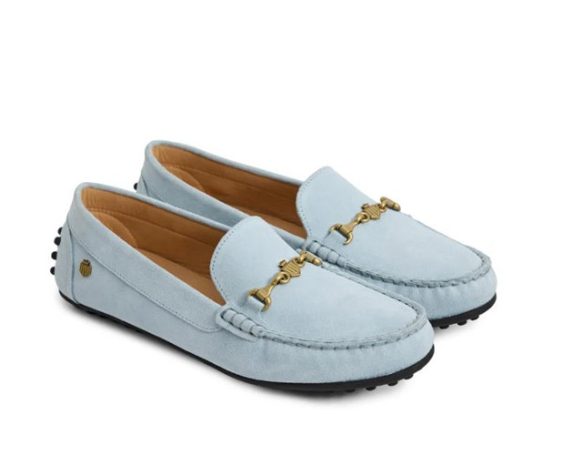 Fairfax And Favor Ladies Trinity Loafer Sky