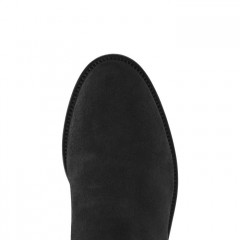 Fairfax And Favor Regina Heeled Suede Boot Black