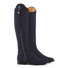 Fairfax And Favor Regina Suede Boot Navy