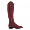 Fairfax And Favor Regina Suede Boot Oxblood