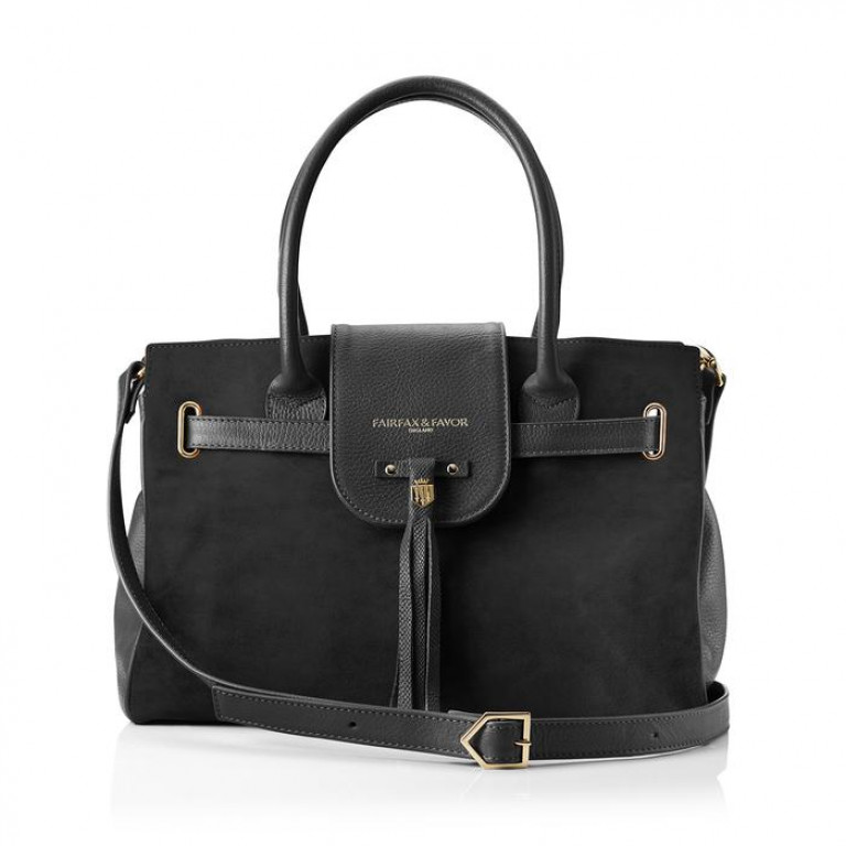 Fairfax And Favor Windsor Bag Black