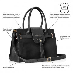 Fairfax And Favor Windsor Bag Black