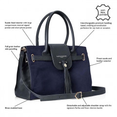 Fairfax And Favor Windsor Bag Navy