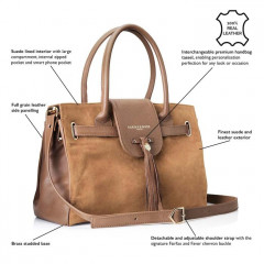 Fairfax And Favor Windsor Bag Tan