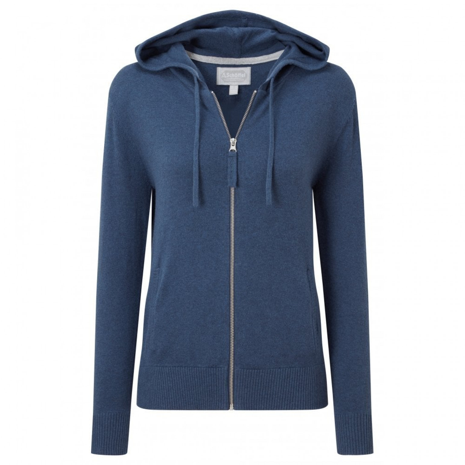 Schoffel Fowey Knitted Leisure Hoodie French Navy