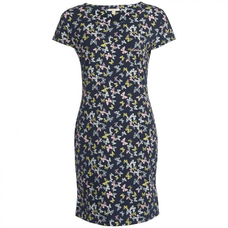 Barbour Harewood Print Dress Country