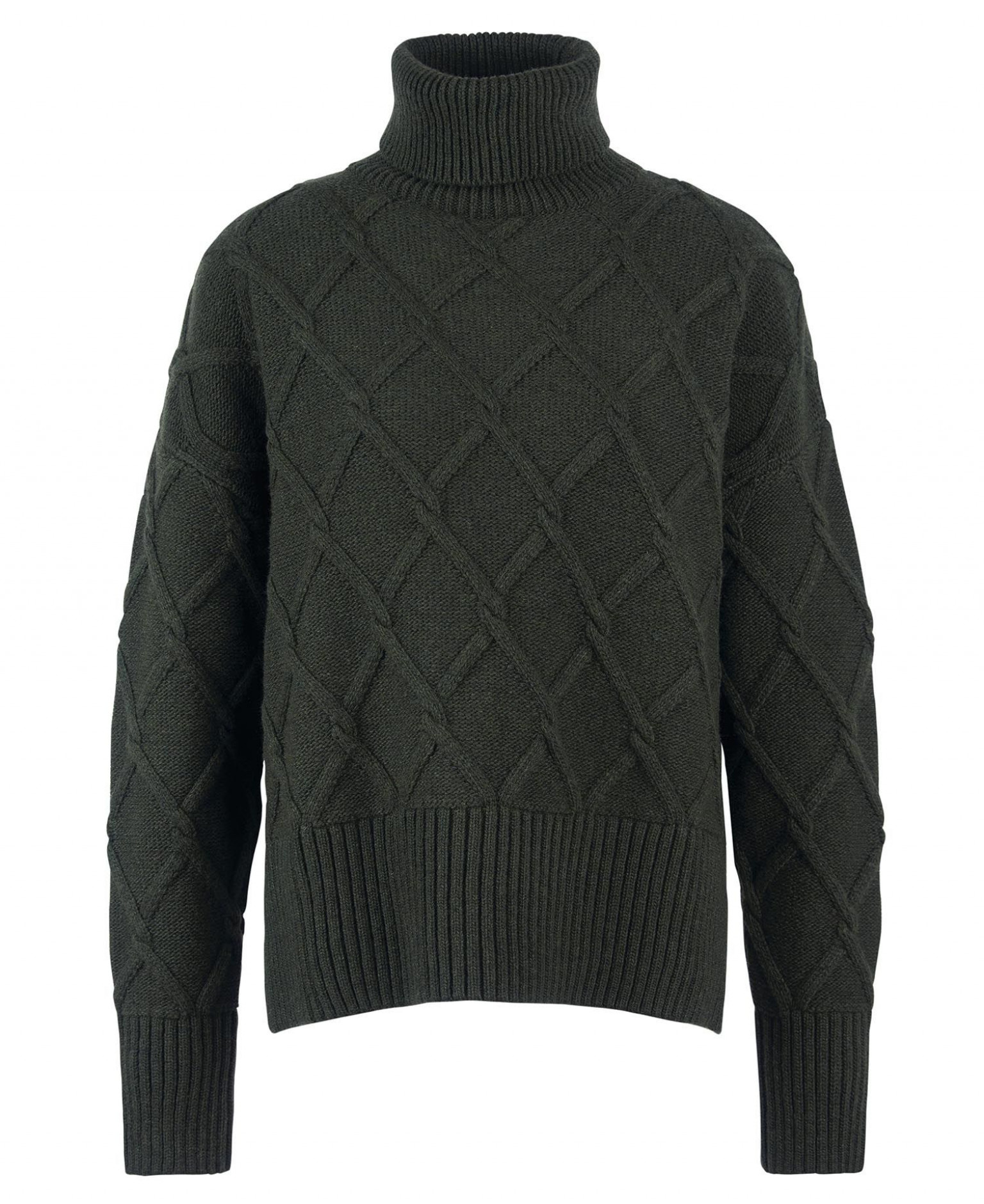 Barbour Perch Knit Olive