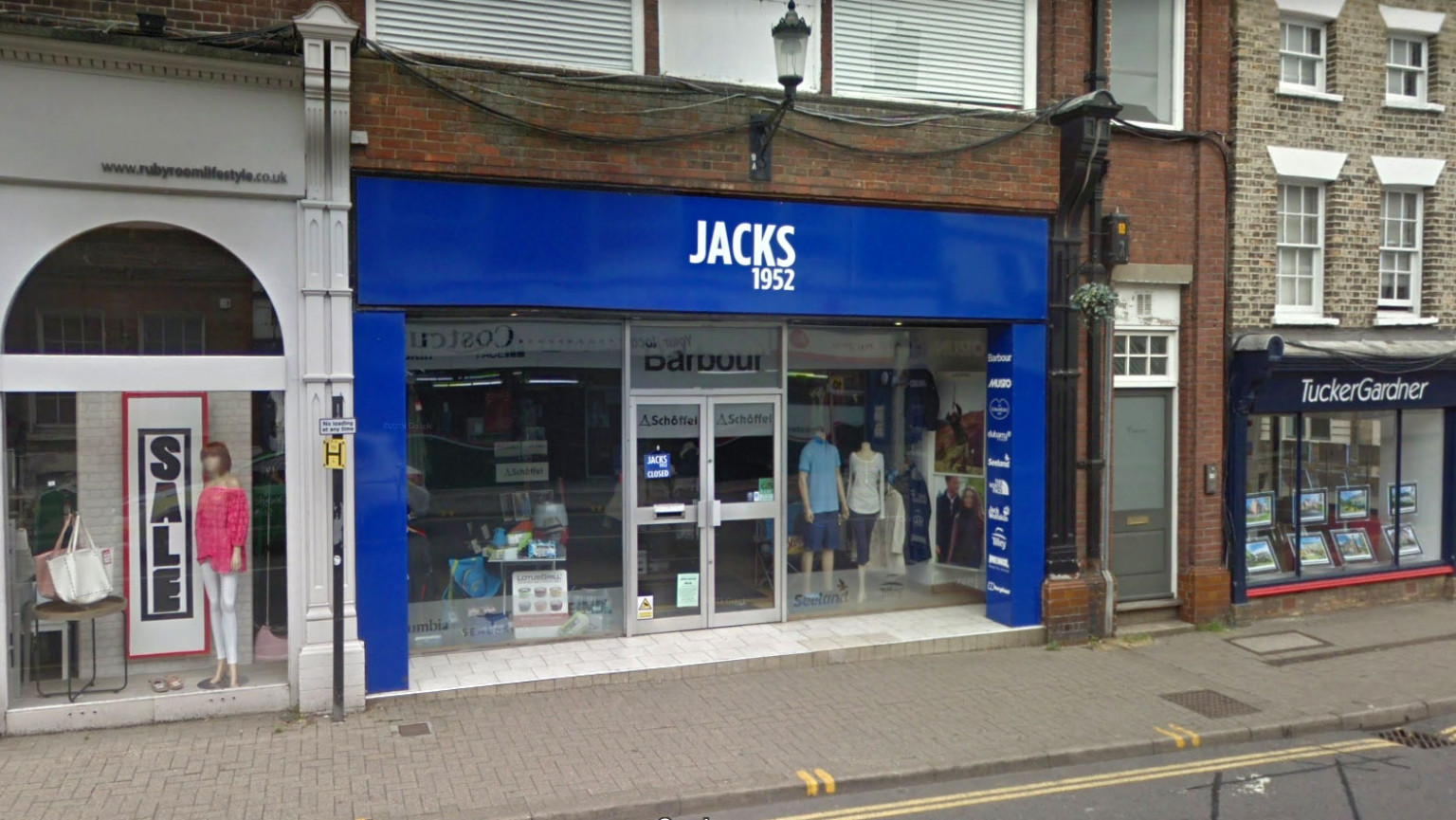photo of Jacks Saffron Walden country clothing store in essex