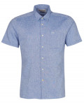 Barbour Nelson Short Sleeved Shirt Blue