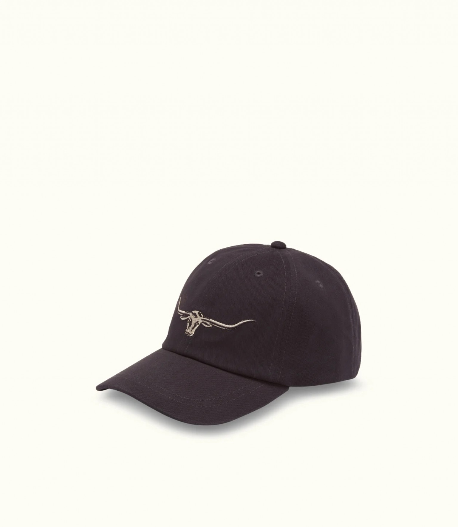 Rm Williams Steers Head Logo Cap Navy