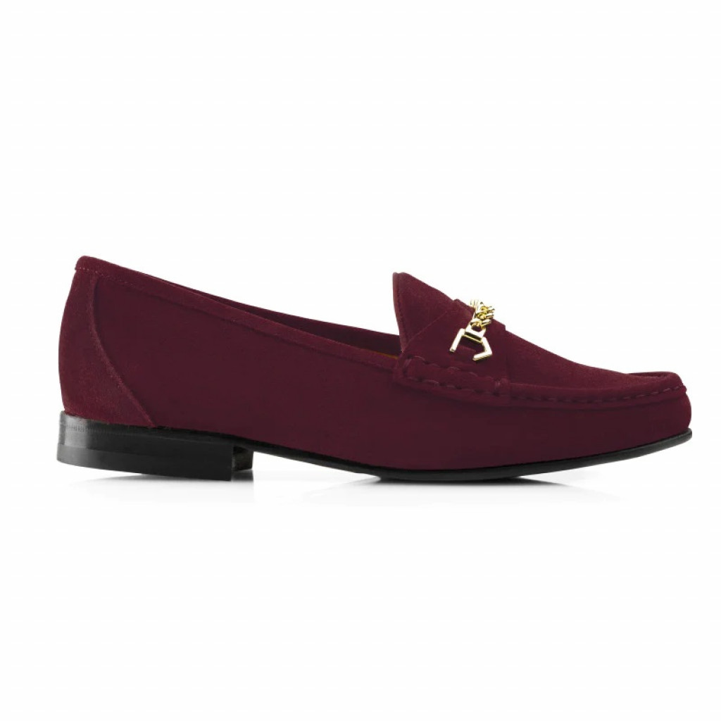 Fairfax And Favor Womens Apsley Suede Plum