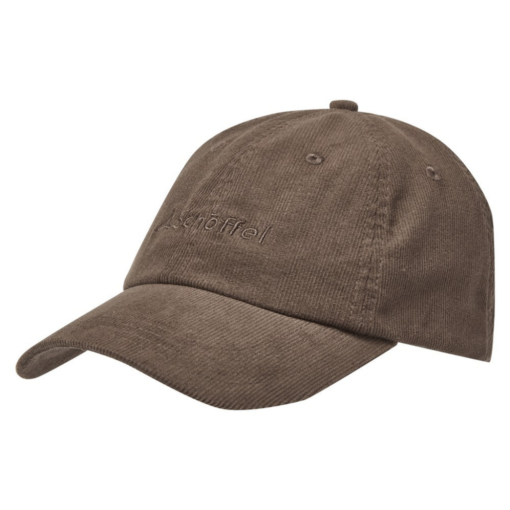 Schoffel Haddon Cord Cap Chocolate