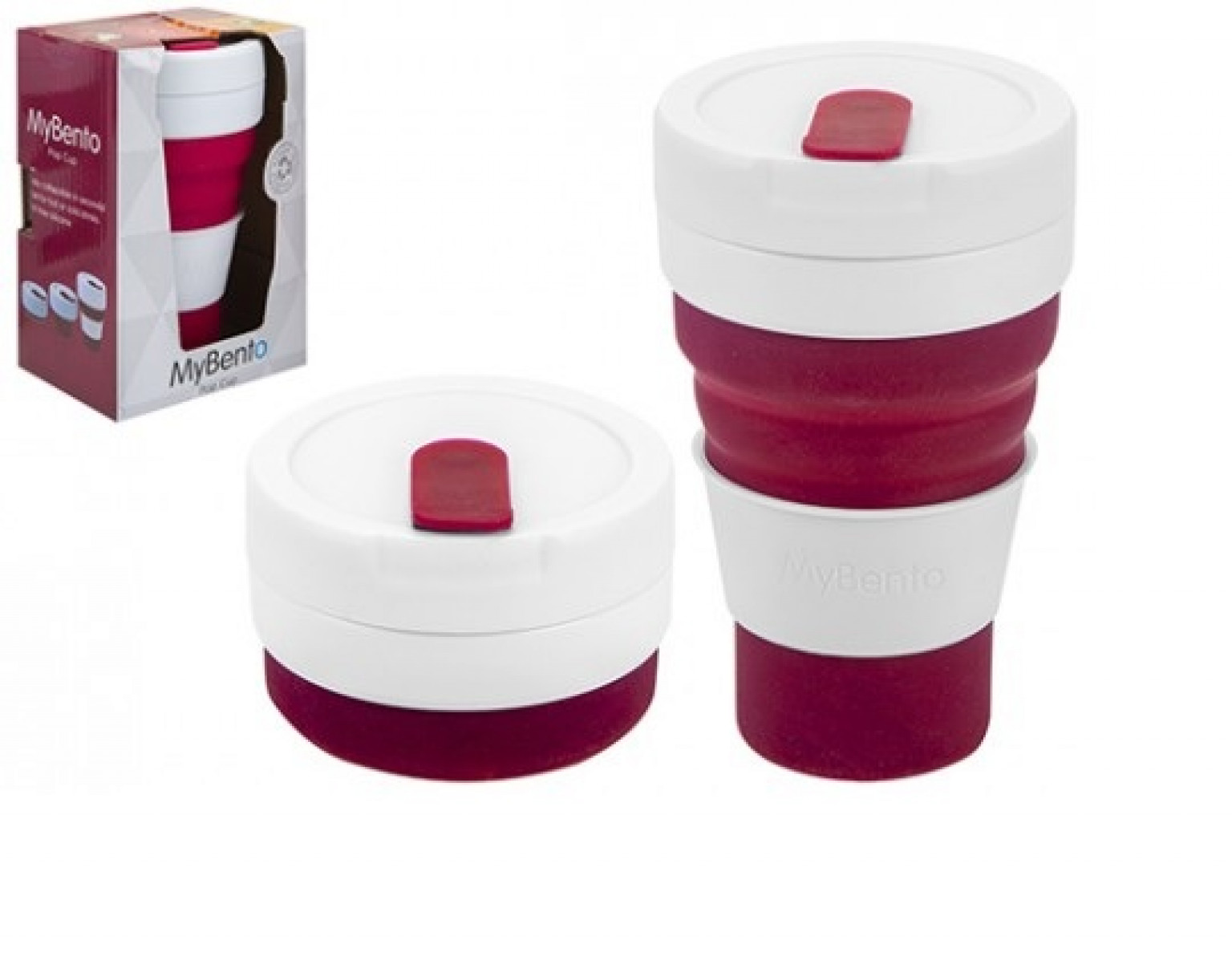 Summit Mybento Grande Pop Cup 450Ml Berry