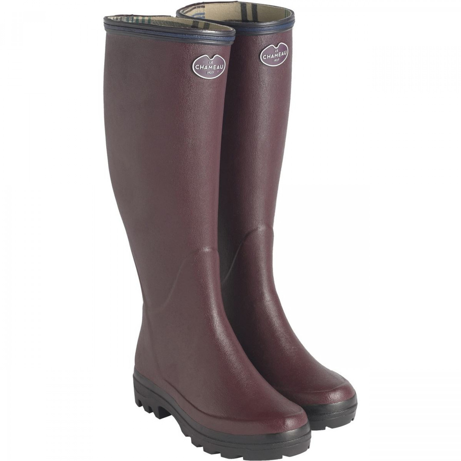 Le Chameau Giverny Wellington Boot Cherry