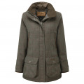 Schoffel Ladies Ptarmigan Tweed Coat Cavell