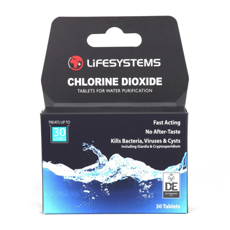 Lifesystems Chlorine Dioxide Tablets Any