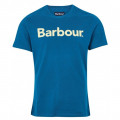 Barbour Logo Tee Blue