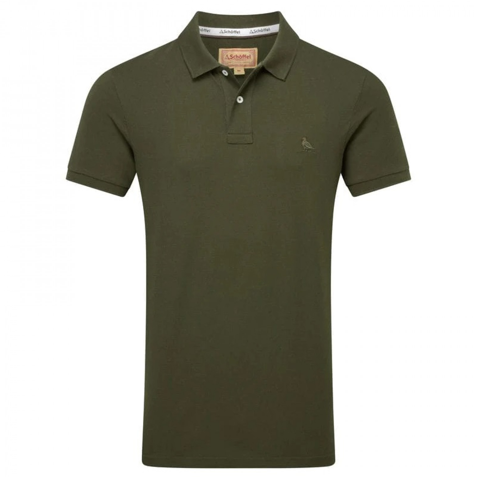 Schoffel St Ives Tailored Polo Shirt Forest