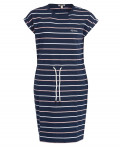 Barbour Marloes Stripe Dress Navy