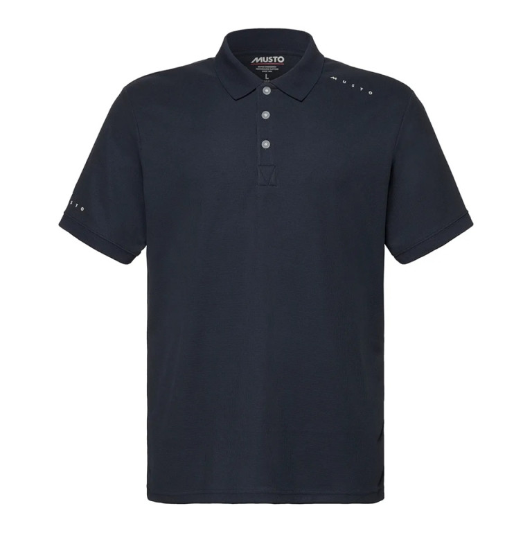 Musto Evo Crew Pro Lite Polo Navy