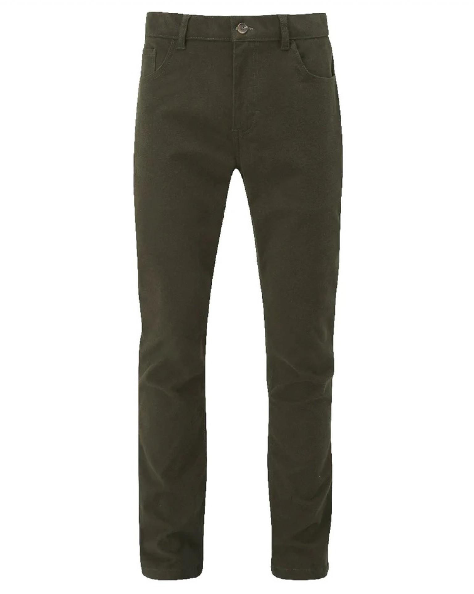 Alan Paine Southoak Moleskin Trousers Olive