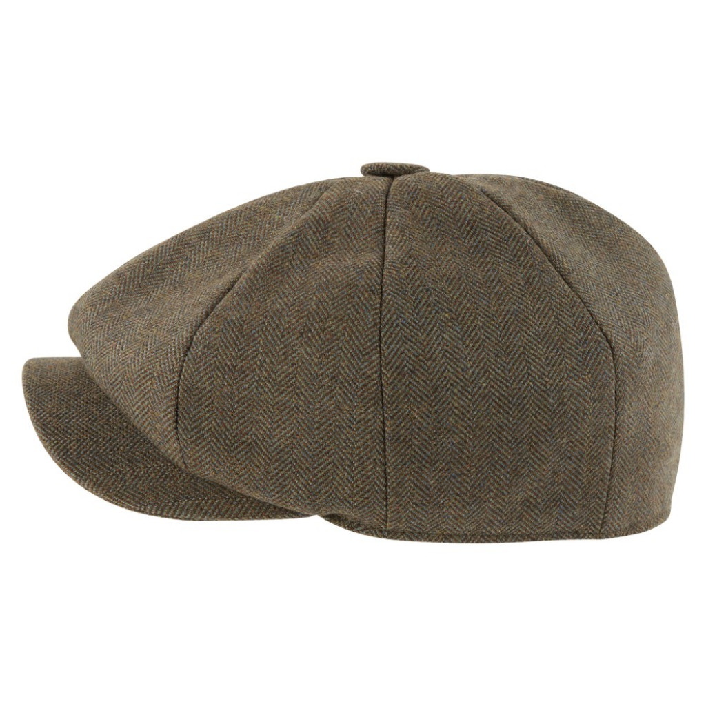 Schoffel Newsboy Cap Loden