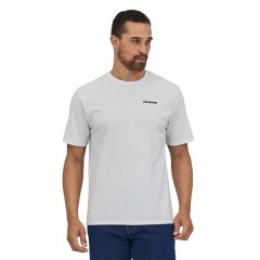 Patagonia P6 Logo Responsibility T White