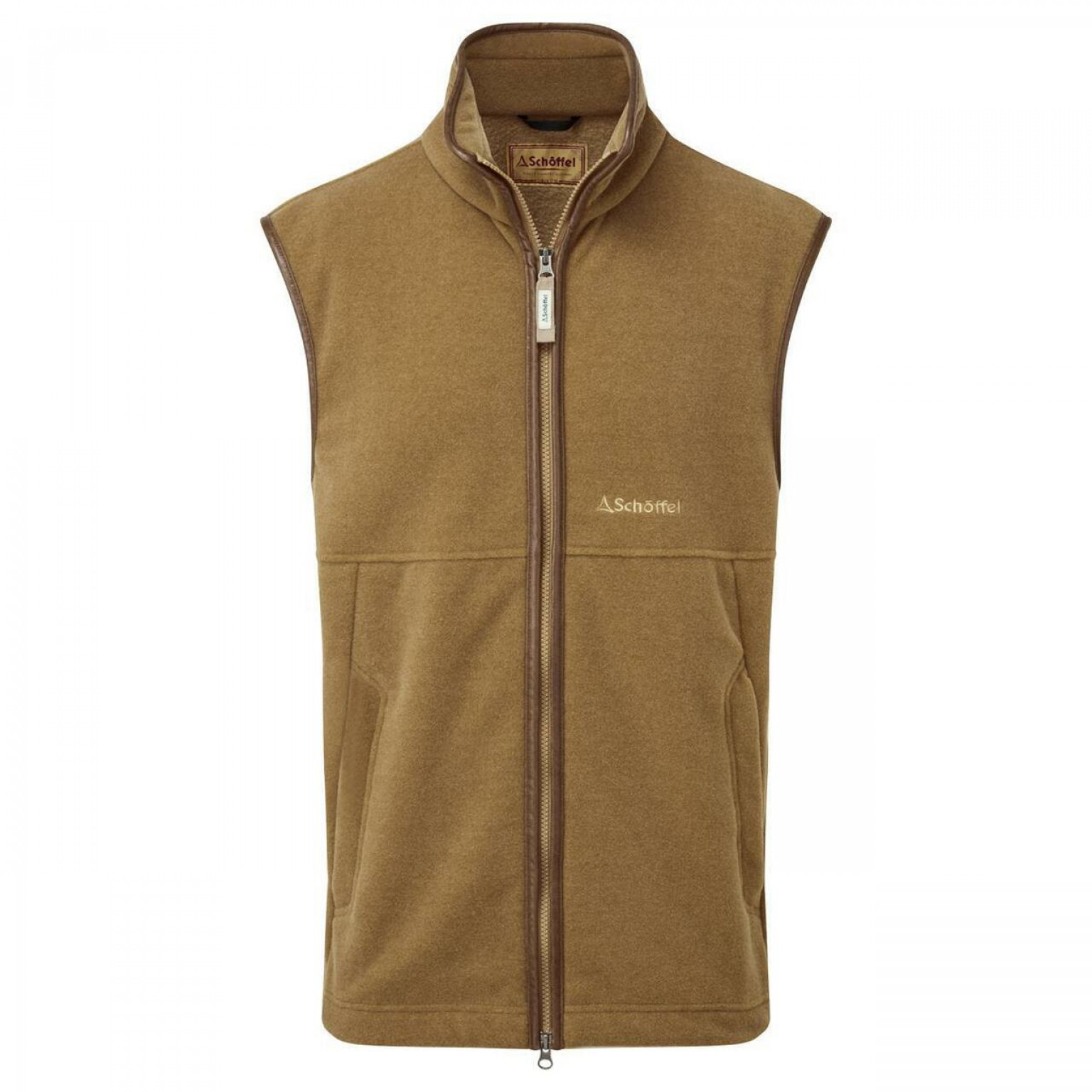 Schoffel Oakham Fleece Gilet Bark