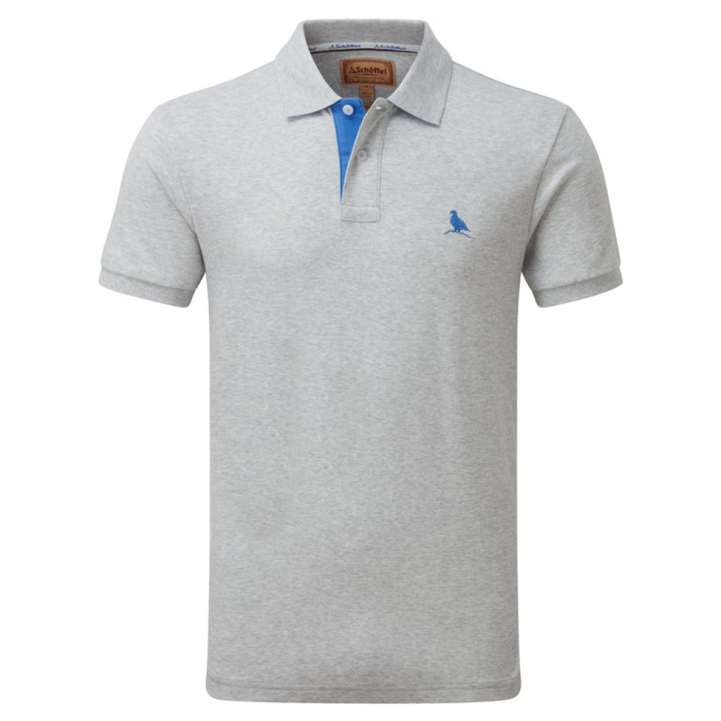Schoffel St Ives Jersey Polo Grey