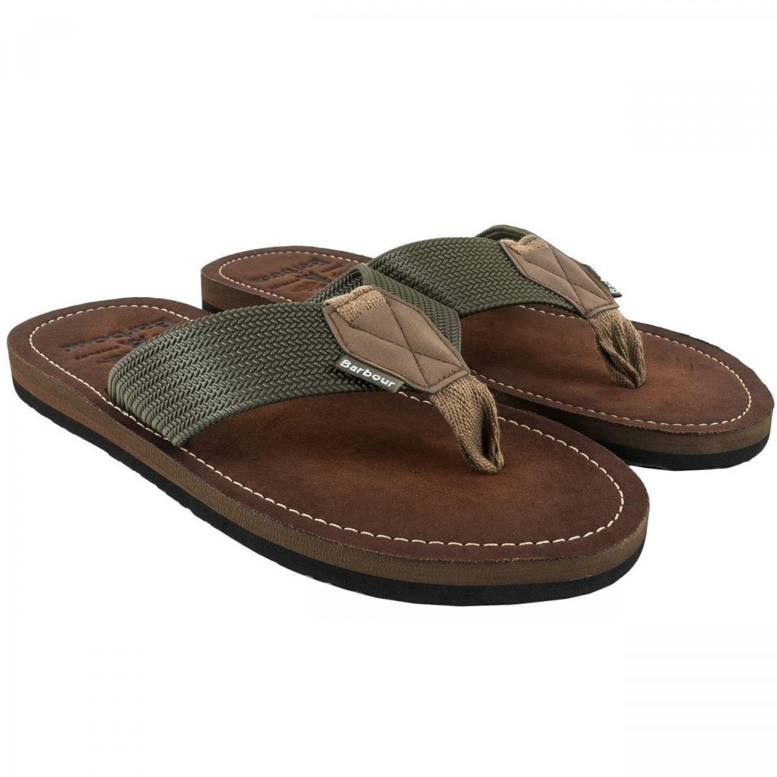 Barbour Toeman Sandal Olive