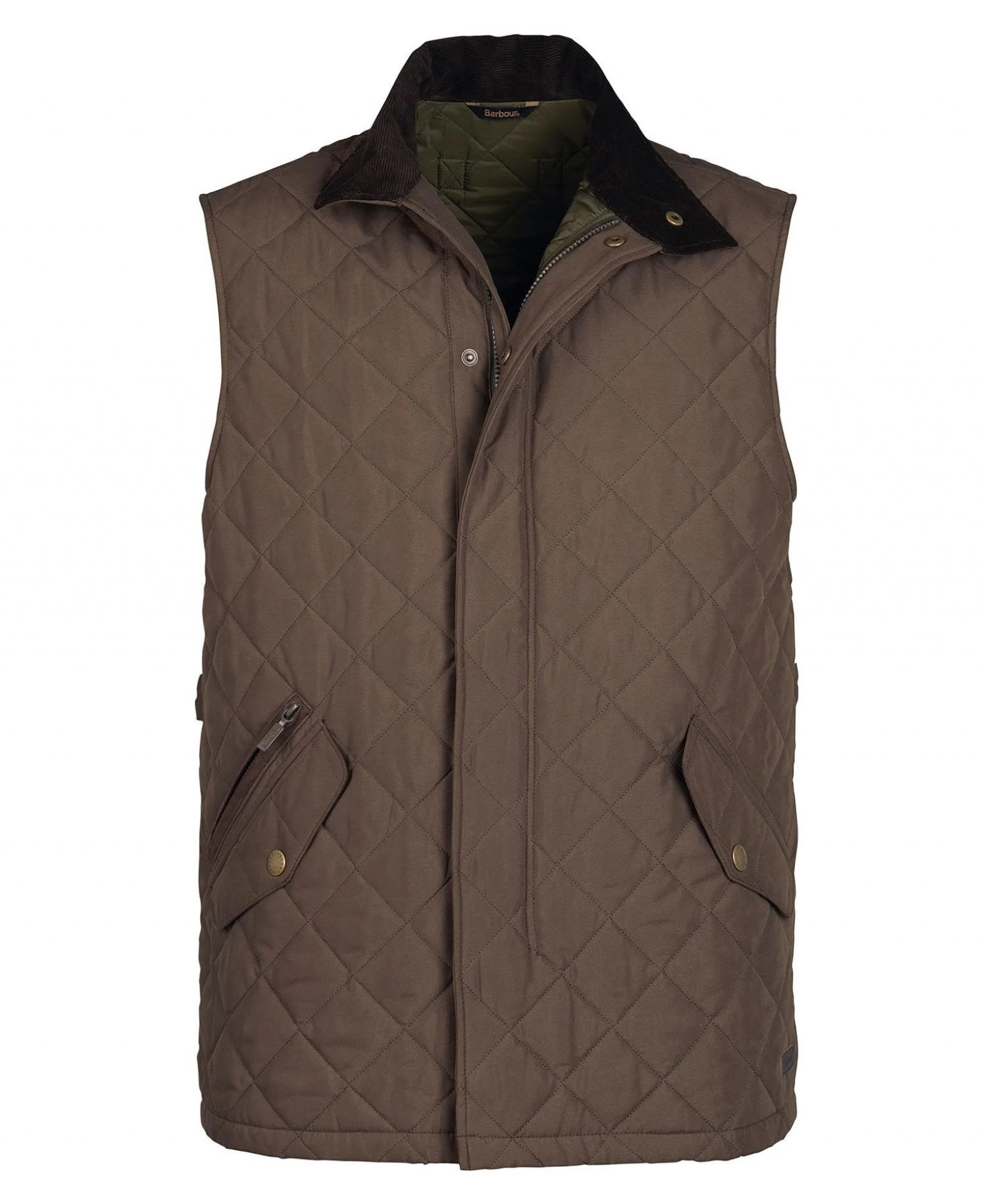 Barbour Shoveler Gilet Dark Olive