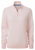 Schoffel Polperro Pima 1/4 Zip Blush