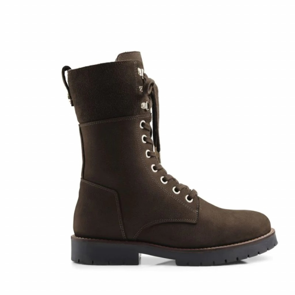 Fairfax And Favor Shearling Lined Anglesey Chocolate